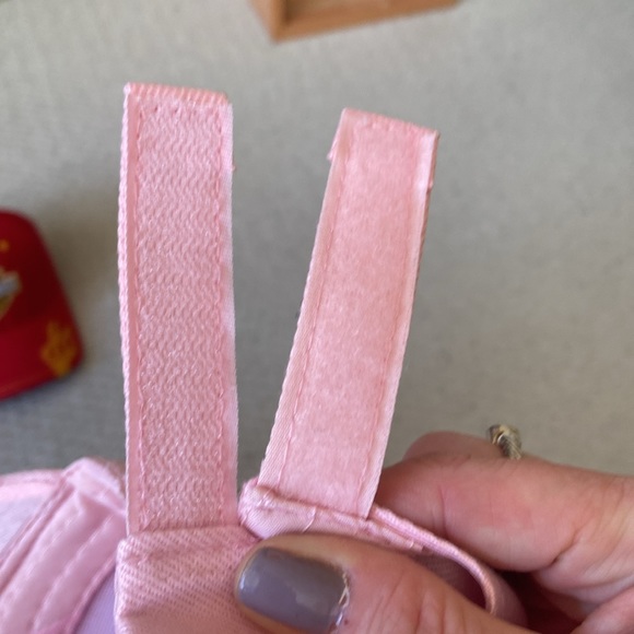 Harley Davidson Pink with Flames Logo Ballcap - Picture 5 of 5